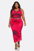 Curvy Rib top and Pants Set