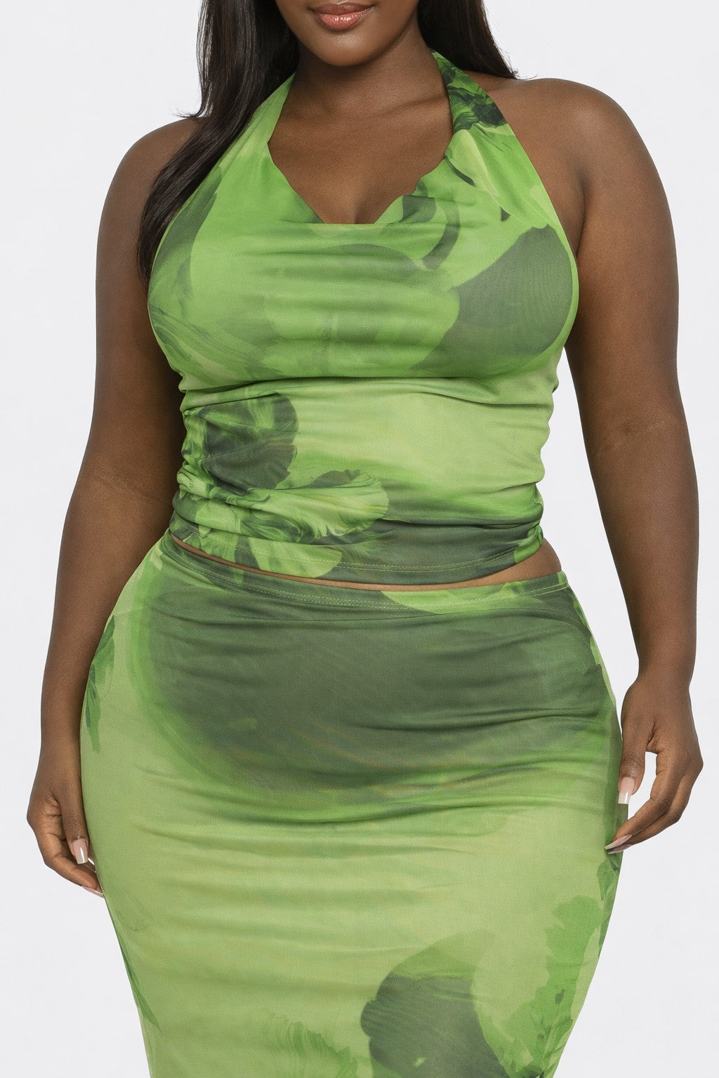 Curvy Rib top and Pants Set