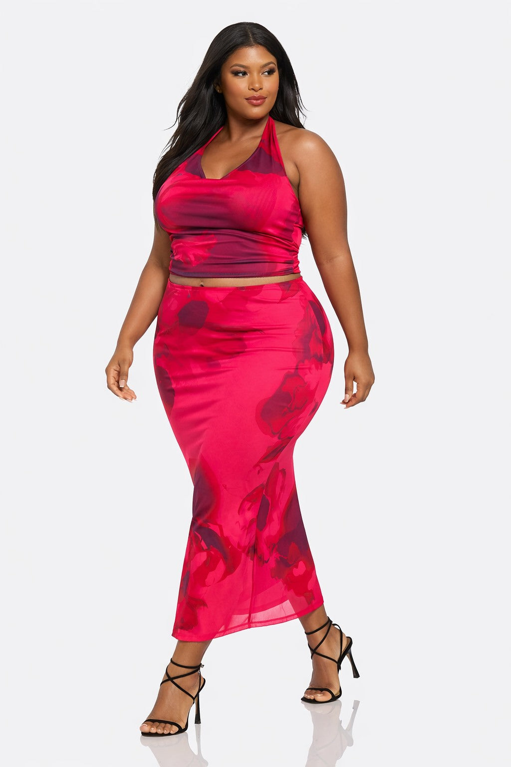 Curvy Rib top and Pants Set