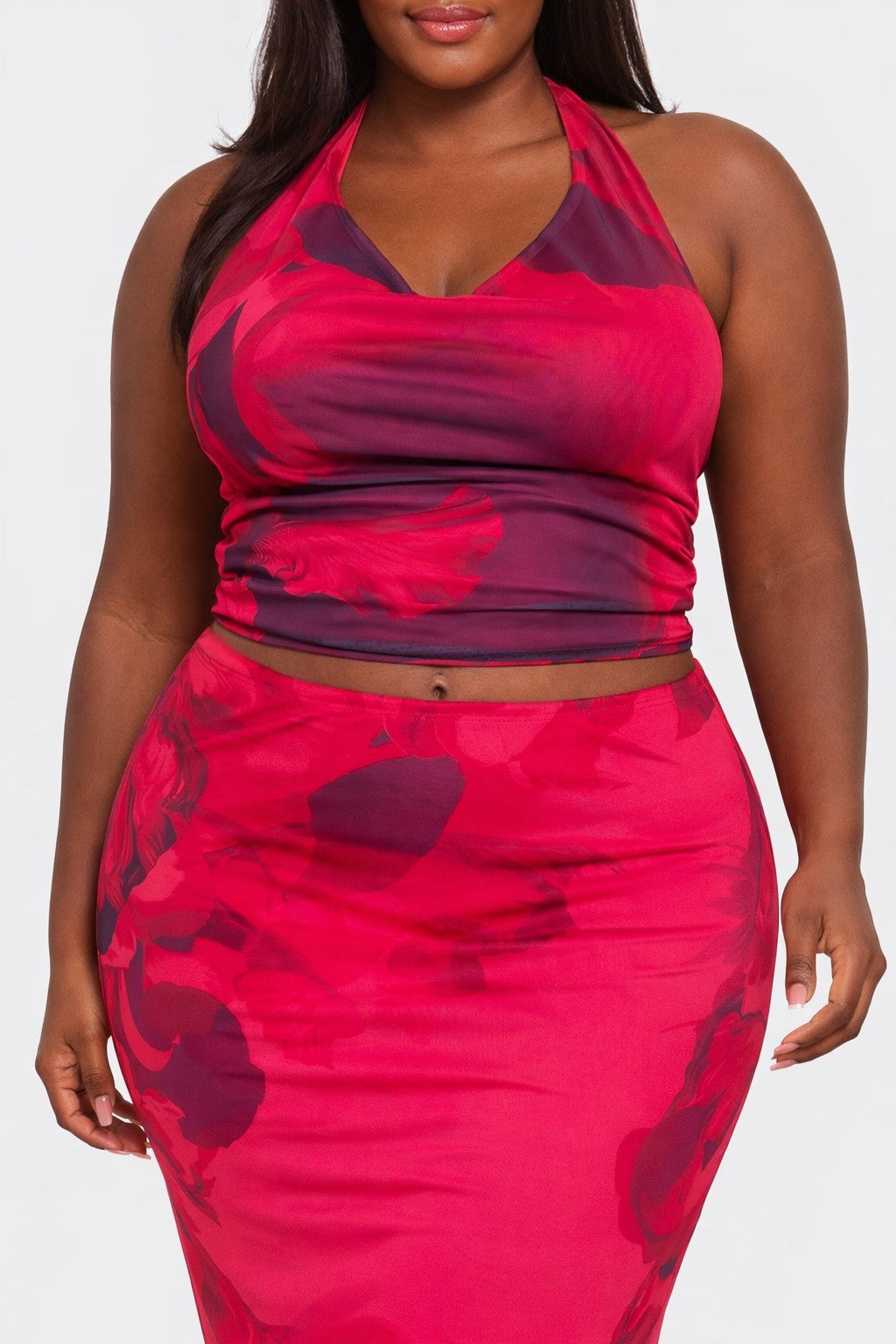 Curvy Rib top and Pants Set
